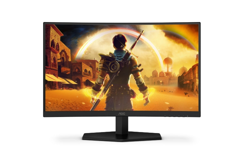 AOC C24G42E, 23.6" VA Curved 1500R, WLED, 1020x1080@180Hz, 4ms GtG, 0.5ms MPRT, 250cd m/2, 3000:1, 80M:1 DCR, Adaptive Sync, FlickerFree, Low Blue Light, 2Wx2, Tilt, 2xHDMI, DP