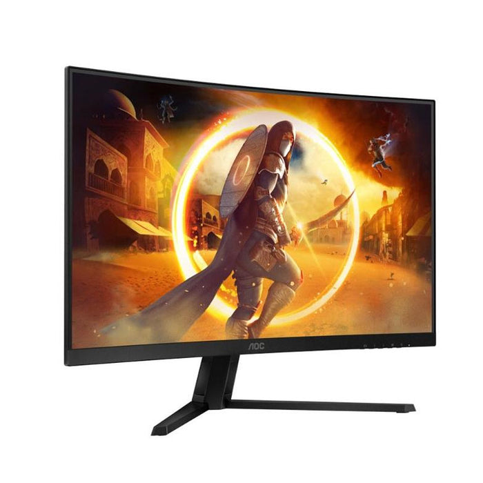 AOC CQ32G4VE, 31.5" Curved 1500R, Fast VA WLED, 2560x1440@180 Hz, 1ms GtG, 0.5ms MPRT, 300 cd/m2, 3500:1, 80M:1 DCR, Adaptive Sync, Flicker Free, Low Blue Light, Tilt, 2xHDMI, DP
