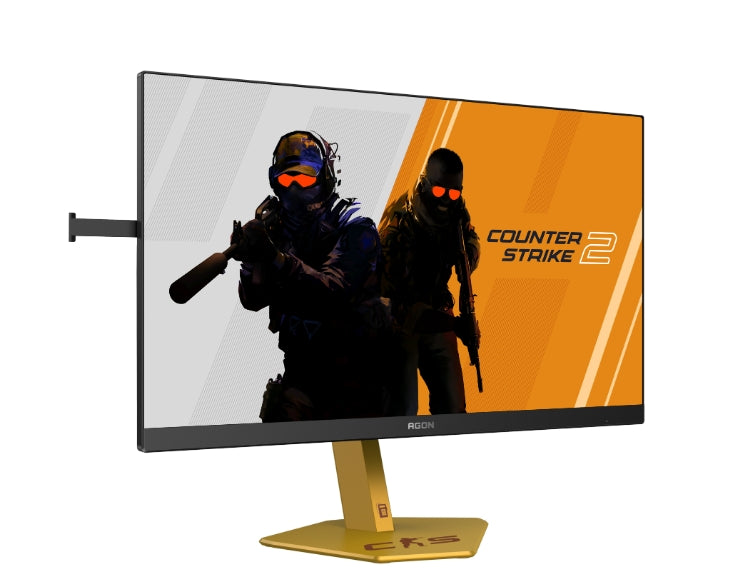 AOC CS24A, 24.1" TN eSports WLED, 1920x1080@610Hz (OC, Native 600Hz), 0.5ms GtG, 0.3ms MPRT, 500cd m/2, 1000:1, DCR 80M:1, Adaptive Sync, FlickerFree, Low Blue Light, Tilt, Height Adjust, Pivot, Swivel, 2xHDMI, DP, USB hub