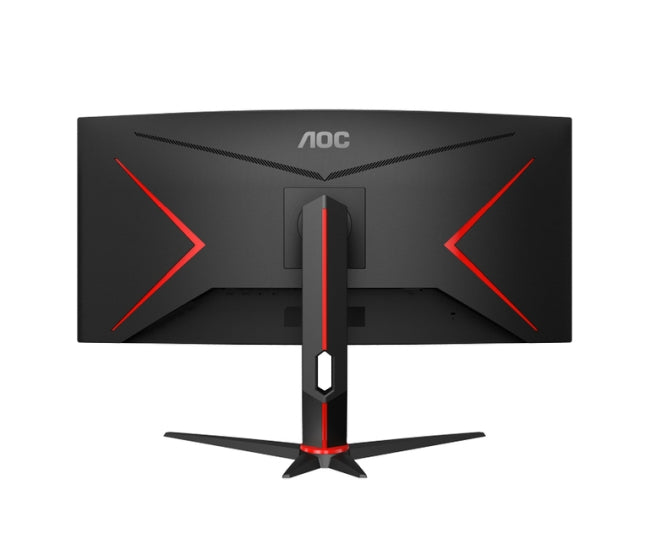 AOC CU34G2XP/BK, 34" Curved 1500R VA, WLED, 3440x1440@180Hz, 1ms GtG, 1ms MPRT, 430 cd/m2, 4000:1, 80M:1 DCR, Tilt, Height Adjust, Swivel, 2xHDMI, 2xDP, USB hub