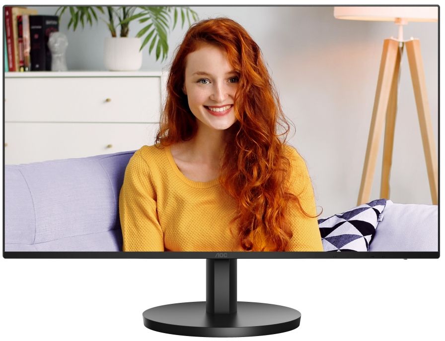 Monitor AOC 27B3HA2, 27" IPS WLED, 1920x1080@100Hz, 4ms GtG, 1ms MPRT, 250cd m/2, 1300:1, 20M:1 DCR,