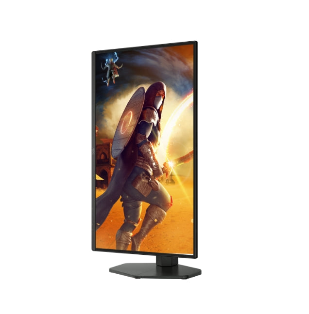 AOC Q25G4SR, 24.5" IPS WLED, 2560x1440@300Hz, 1ms GtG, 0.3ms MPRT, 400cd m/2, 1000:1, 80M:1, Adaptive Sync, FlickerFree, Low Blue Light, 2Wx2, Tilt, Height Adjust, Pivot, Swivel, 2xHDMI, DP