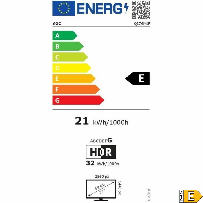 Gaming Monitor AOC Q27G4XF 27" Quad HD