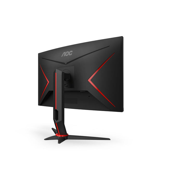 AOC C27G2Z3/BK, 27" Curved 1500R VA WLED, 1920x1080@280Hz, 1ms GtG, 0.5MPRT, 300cd m/2, 4000:1, 80M:1 DCR, Adaptive Sync, FlickerFree, Blue Light tech. Soft., Tilt, Height Adjust, Swivel, 2xHDMI, DP