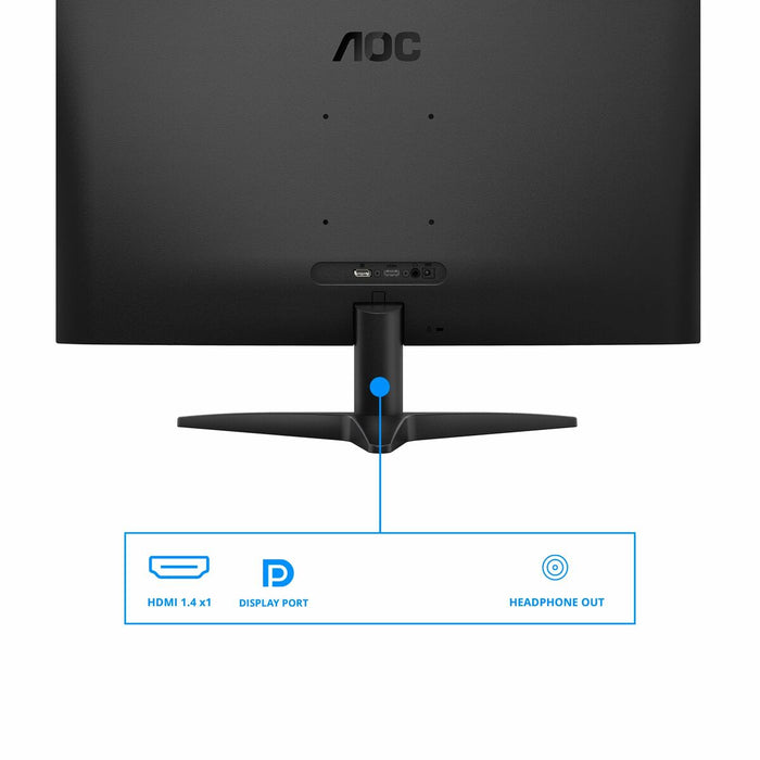 AOC 27B36X, 27" IPS WLED, 1920x1080@144Hz, 4ms GtG, 0.5ms MPRT, 300cd m/2, 1500:1, DCR 20M:1, Adaptive Sync, FlickerFree, Low Blue Light, Tilt, HDMI, DP