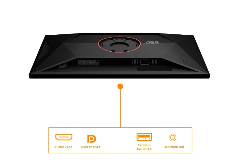 AOC Q32V4, 31.5" IPS WLED, 2560x1440@75Hz, 4ms GTG, 250cd/m2, 1000:1, 20M:1 DCR, Adaptive Sync, FlickerFree, Low Blue Light, 2Wx2, Tilt, HDMI, DP