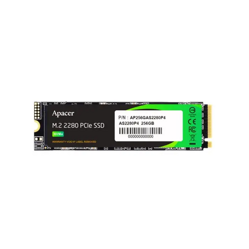 Apacer AS2280P4 M.2 PCIe 256GB Standard (Single) - Вътрешни SSD<<<APACER памети и аксесоари<<<APACER<<<PolyComp