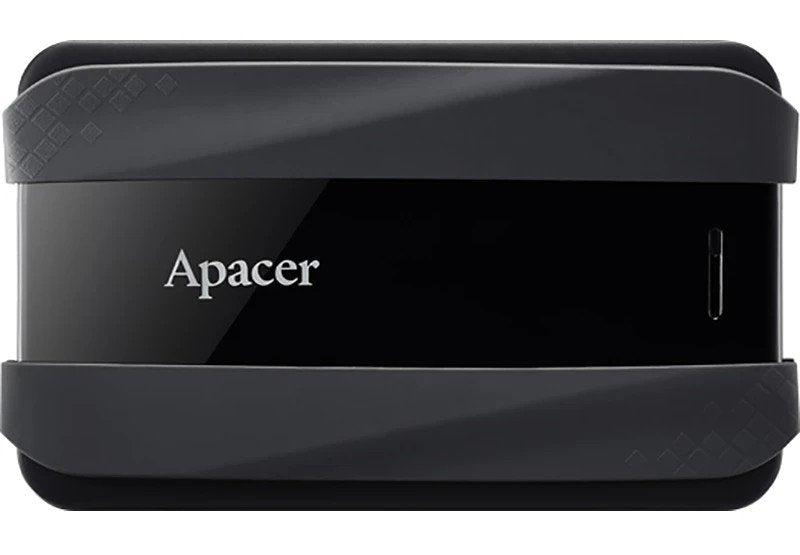Apacer AC533, 1TB 2.5" SATA HDD USB 3.2 Portable Hard Drive Plastic / Rubber Jet black