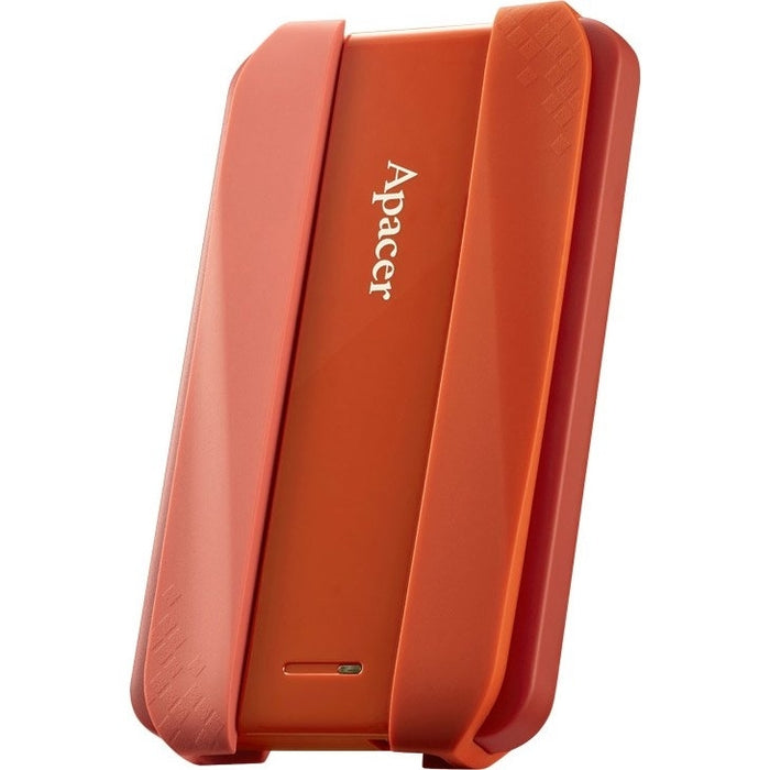 Apacer AC533, 2TB 2.5" SATA HDD USB 3.2 Portable Hard Drive Plastic / Rubber Garnet red