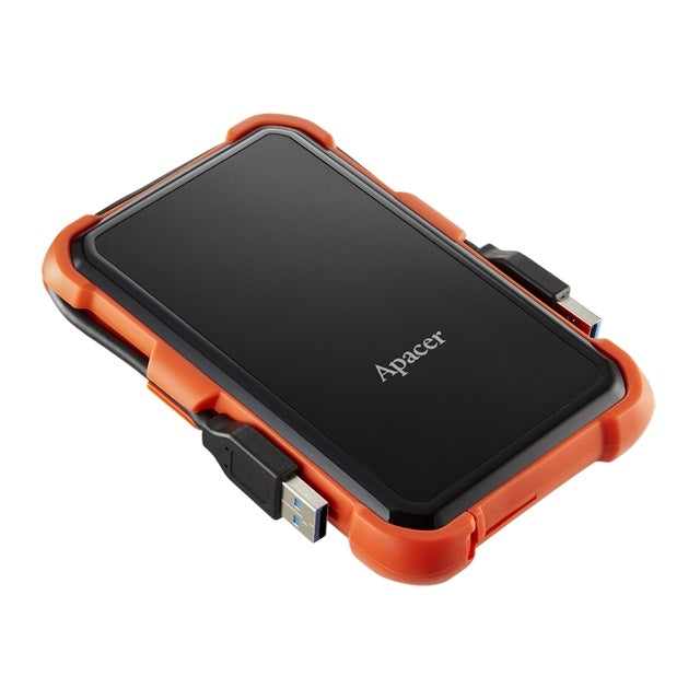 Apacer AC630, 2TB 2.5" SATA HDD USB 3.2 Military-Grade Shockproof Portable Hard Drive