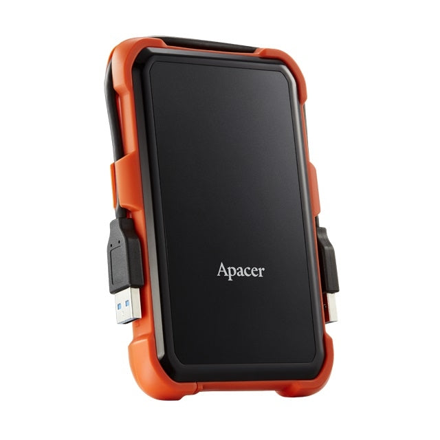 Apacer AC630, 2TB 2.5" SATA HDD USB 3.2 Military-Grade Shockproof Portable Hard Drive