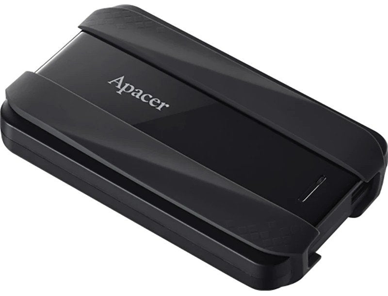 Apacer AC533, 5TB 2.5" SATA HDD USB 3.2 Portable Hard Drive Plastic / Rubber Jet black