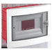 APARTMENT PANEL FOR BUILT-IN 8 MODULES VIKO BY PANASONIC WITH TRANSPARENT DOOR - Електроапаратура и
