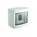 APARTMENT PANEL SURFACE MOUNTING 4 MODULES VIKO BY PANASONIC WITH TRANSPARENT DOOR - Електроапаратура и