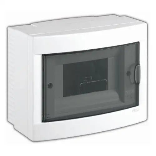 APARTMENT PANEL SURFACE MOUNTING 6 MODULES VIKO BY PANASONIC WITH TRANSPARENT DOOR - Електроапаратура и