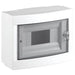 APARTMENT PANEL SURFACE MOUNTING 8 MODULES VIKO BY PANASONIC WITH TRANSPARENT DOOR - Електроапаратура и