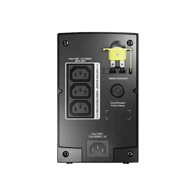 APC Back-UPS 300W/500VA 230V AVR 3 IEC 320 C13 - Off Line UPS<<<Непрекъсваемо токозахранващо устройство<<<Сървър