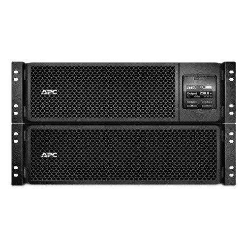 APC Smart-UPS On-Line SRT8KRMXLI - 8kW/VA 6x C13 + 4x C19 + hardwire 1phase output rack mountable Embedded NMC - Online