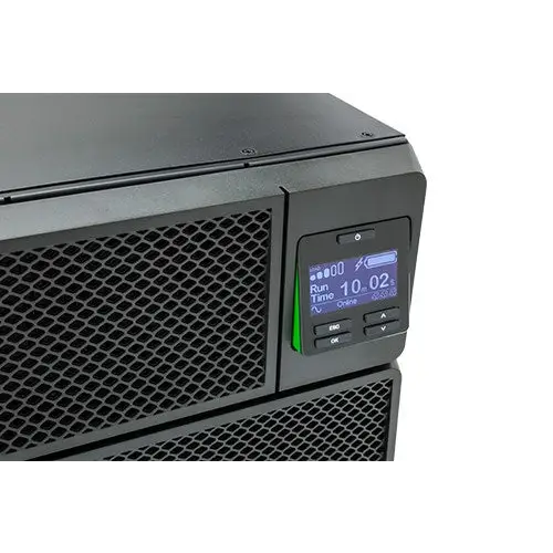 APC Smart-UPS On-Line SRT8KRMXLI - 8kW/VA 6x C13 + 4x C19 + hardwire 1phase output rack mountable Embedded NMC - Online