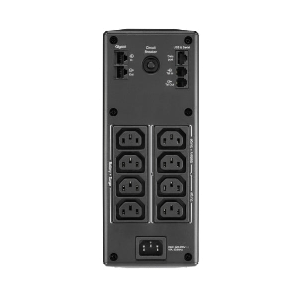 APC Back UPS Pro BR 1300VA, 8 Outlets, AVR, LCD Interface