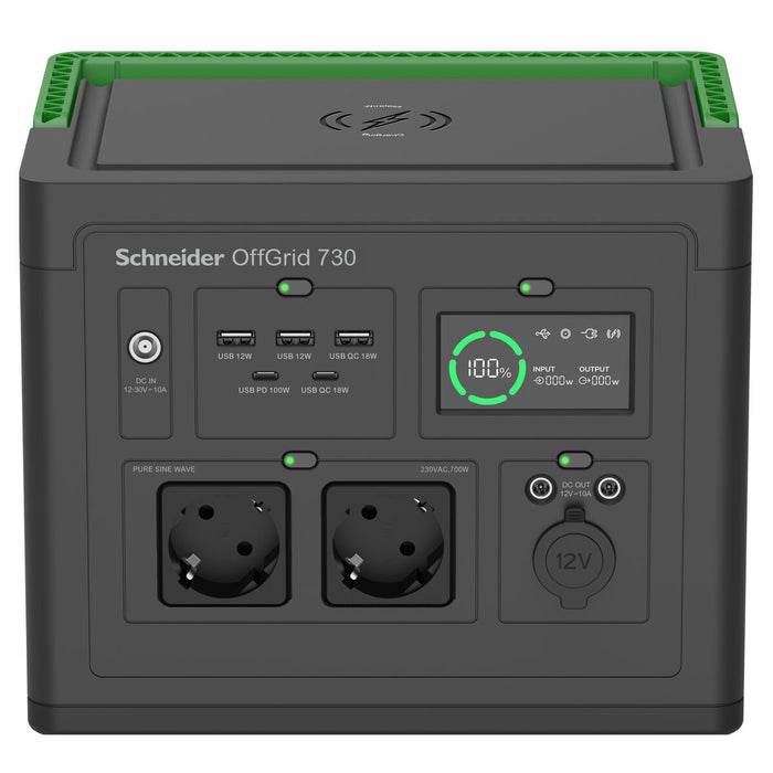 BATTERY SOLAR PLANT 730W SCHNEIDER