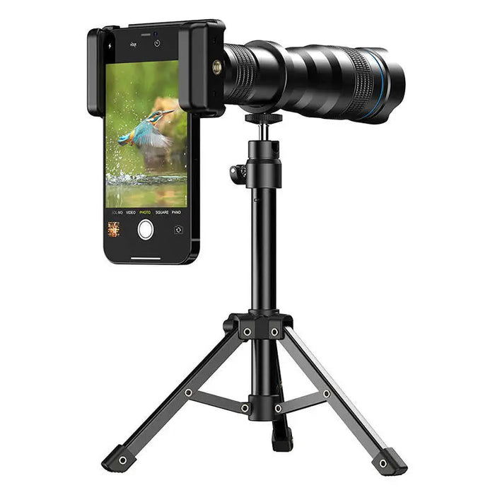 APEXEL 36X camera lens APL-36XJJ020 with tripod (black) - Tripods and ring lights<<<stands<<<tripods<<<Selfie