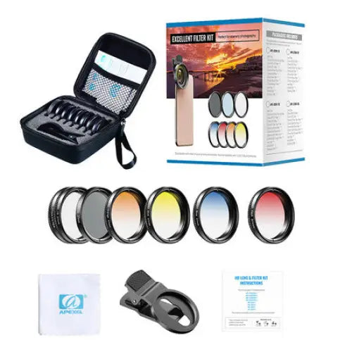 APEXEL APL-37UV-7G 37mm Phone Lenses/Filters - Phone lenses<<<Accessories<<<Photo and cameras<<<InnproXML