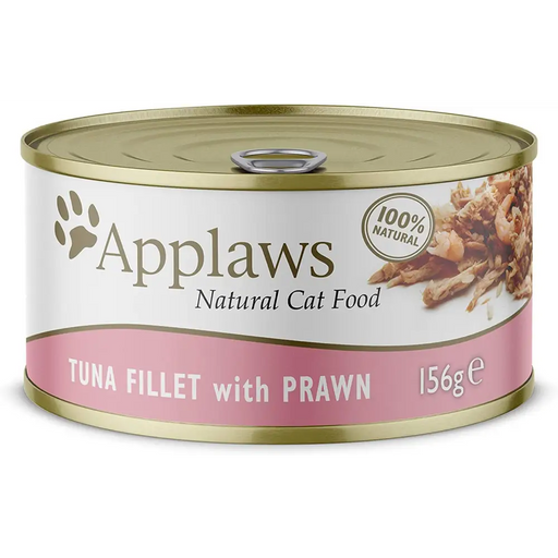 APPLAWS Natural Cat Food Tuna fillet with prawn - wet cat food - 156g - Wet foodDLK-KAM<<<For the catDLK<<<ActionPL