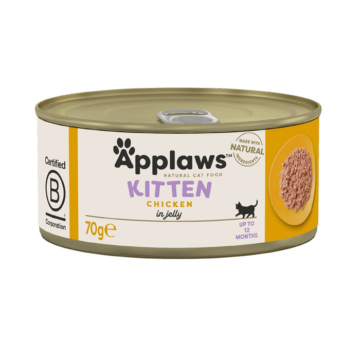 APPLAWS Kitten Chicken in jelly - wet cat food - 70g