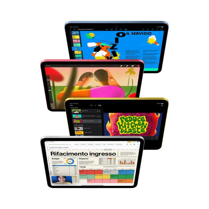 Apple iPad 256 GB 27.7 cm (10.9’’) Wi-Fi 6 (802.11ax) iPadOS 18 Blue - iPad<<<Таблети<<<Компютри и