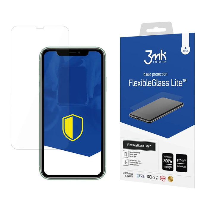 Apple iPhone 11 - 3mk FlexibleGlass Lite™ - Cell phone tempered glass<<<HurtelXML