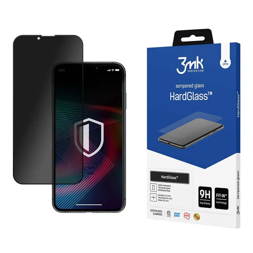 Apple iPhone 13/13 Pro/14 - 3mk HardGlass Max Privacy™ - *Kategoria tymczasowa<<<HurtelXML