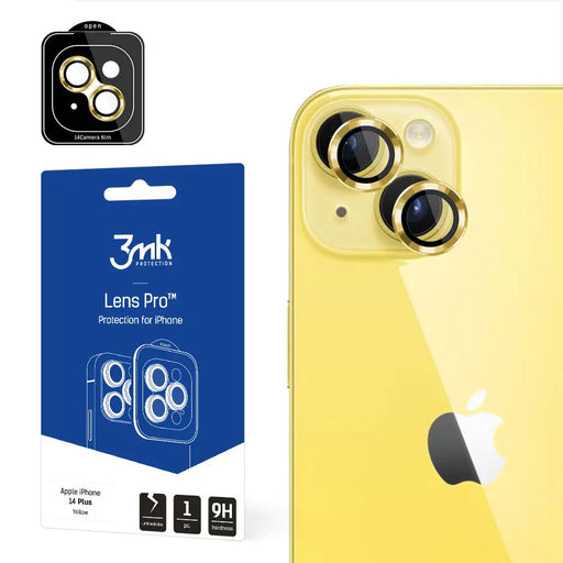 Apple iPhone 14 Plus - 3mk Lens Protection Pro Yellow - *Kategoria tymczasowa<<<HurtelXML