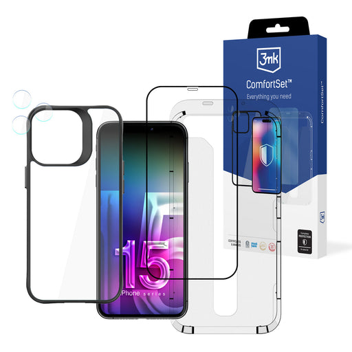 Apple iPhone 15 Pro Max - 3mk Comfort Set 4 in 1 - *Kategoria tymczasowa<<<HurtelXML