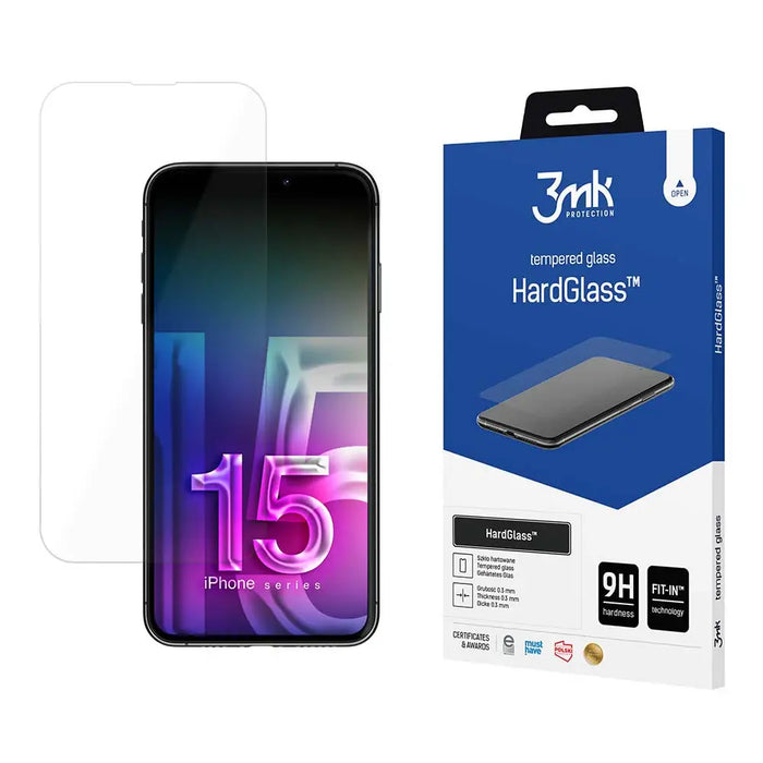 Apple iPhone 15 Pro Max - 3mk HardGlass™ - *Kategoria tymczasowa<<<HurtelXML