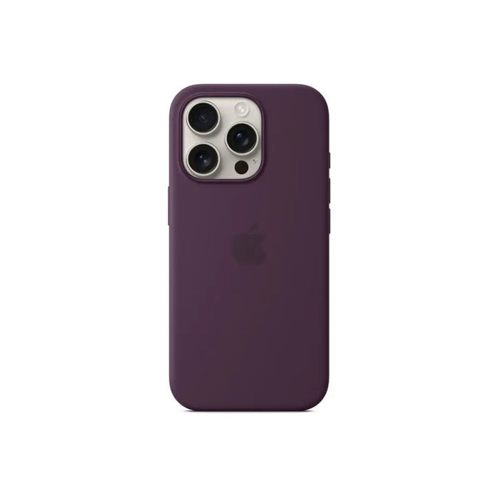Apple iPhone 16 Pro Silicone Case with MagSafe - Plum - Accessories<<<APPLE iPhone<<<APPLE<<<PolyComp