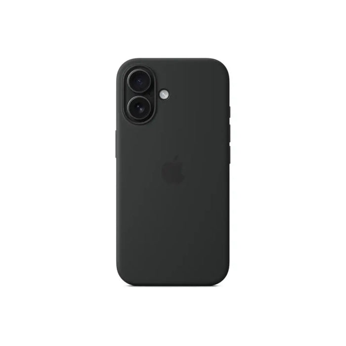 Apple iPhone 16 Silicone Case with MagSafe - Black - Accessories<<<APPLE iPhone<<<APPLE<<<PolyComp