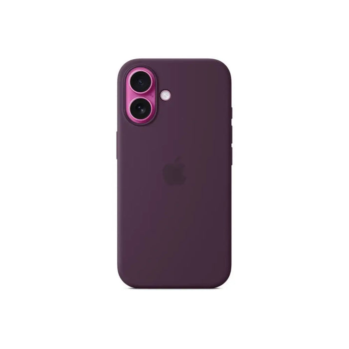 Apple iPhone 16 Silicone Case with MagSafe - Plum - Accessories<<<APPLE iPhone<<<APPLE<<<PolyComp