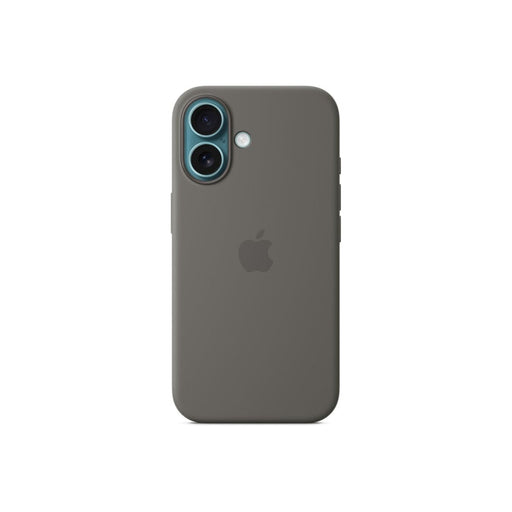 Apple iPhone 16 Silicone Case with MagSafe - Stone Grey - Accessories<<<APPLE iPhone<<<APPLE<<<PolyComp