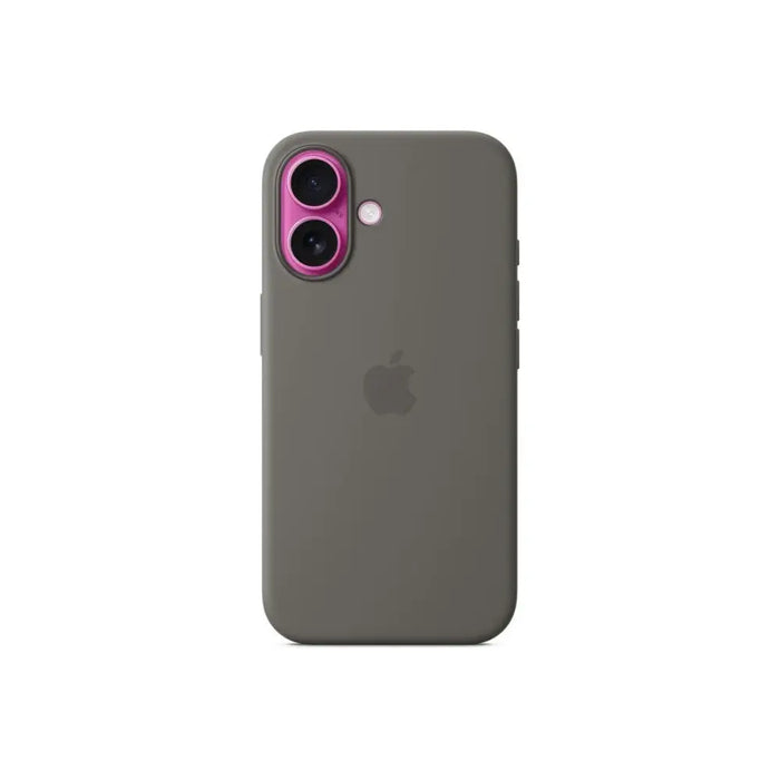 Apple iPhone 16 Silicone Case with MagSafe - Stone Grey - Accessories<<<APPLE iPhone<<<APPLE<<<PolyComp