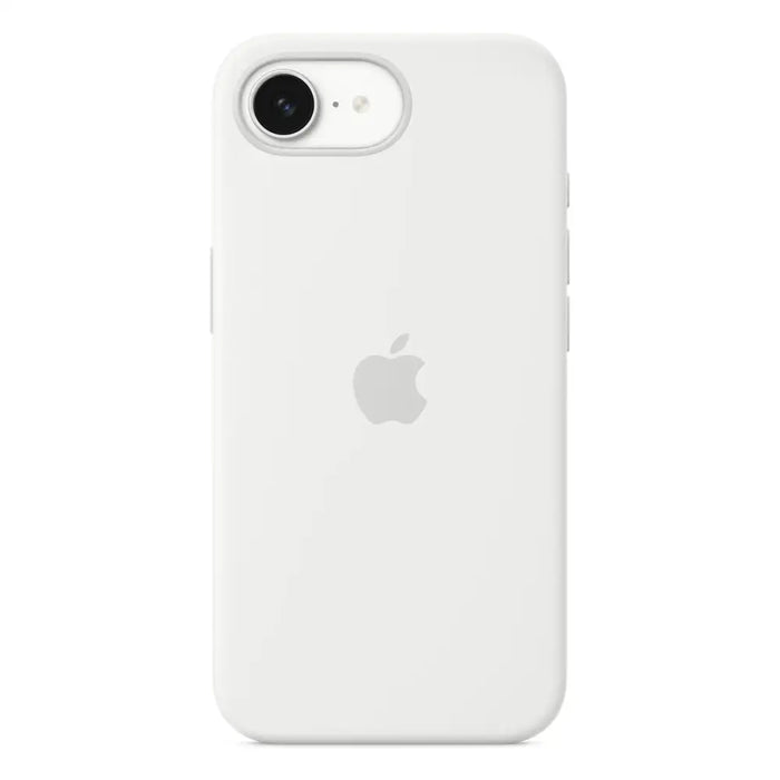 APPLE iPhone 16e Silicone Case White - Калъфи и чанти<<<Аксесоари за смартфони<<<Телеком и Преносими