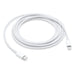 Apple MKQ42ZM/A Lightning - USB-C 480Mb/s cable 2m - white - Cell phone