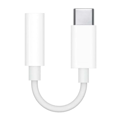 Apple MW2Q3ZM/A Adapter USB-C - mini jack 3.5mm - white - Audio adapters<<<HurtelXML&&&Accessories<<<APPLE