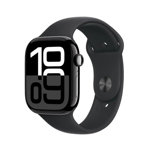 APPLE Watch S10 Cellular 42mm Jet Black Alu Case with Black Sport Band ML - Смарт часовници<<<Преносими