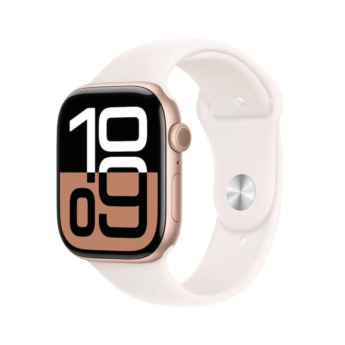 APPLE Watch S10 Cellular 42mm Rose Gold Alu Case with Light Blush Sport Band ML - Смарт часовници<<<Преносими