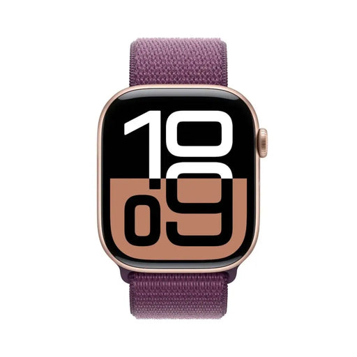 APPLE Watch S10 Cellular 42mm Rose Gold Alu Case with Plum Sport Loop - Смарт часовници<<<Преносими