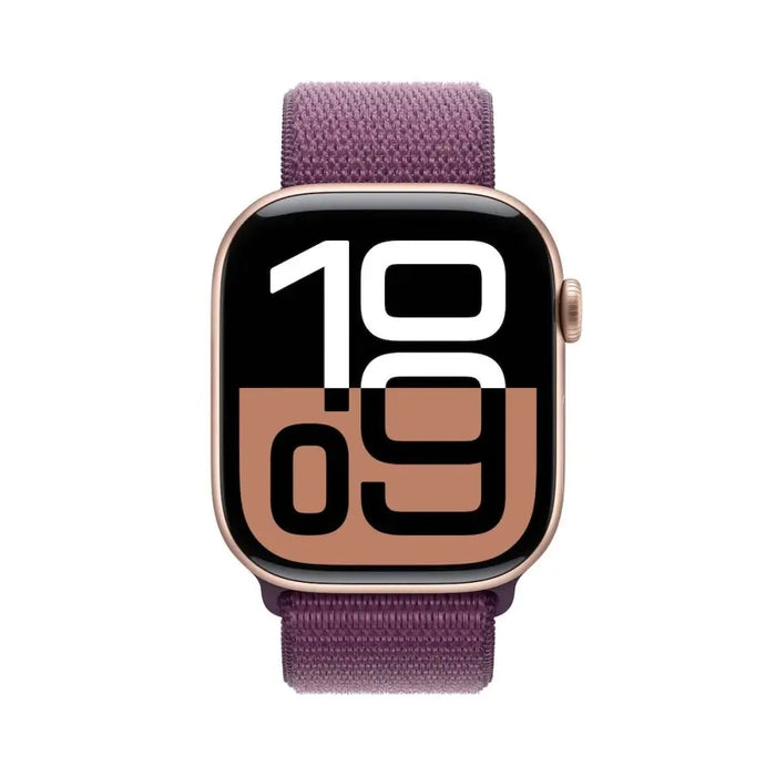 APPLE Watch S10 Cellular 42mm Rose Gold Alu Case with Plum Sport Loop - Смарт часовници<<<Преносими