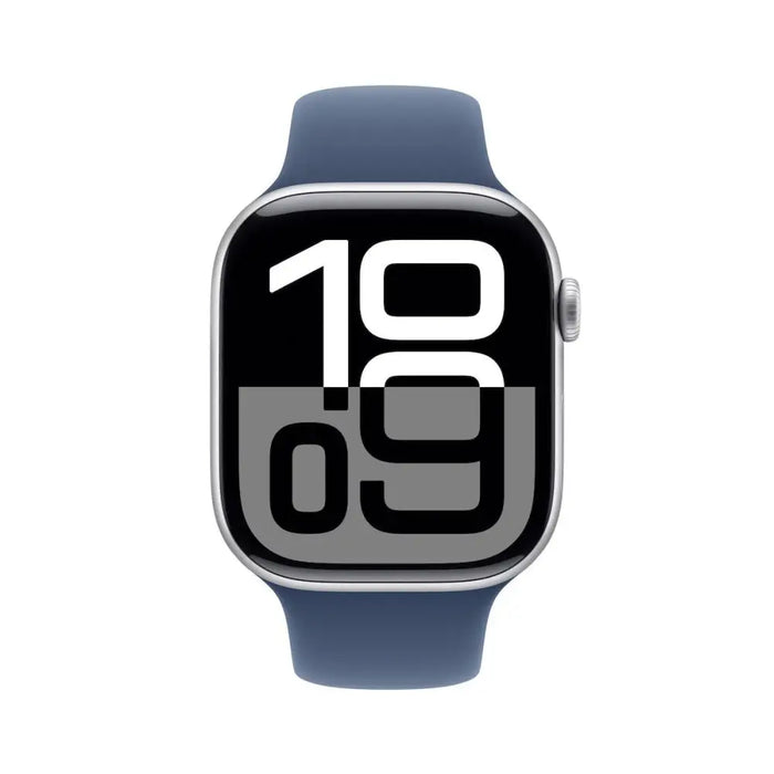 APPLE Watch S10 Cellular 42mm Silver Alu Case with Denim Sport Band SM - Смарт часовници<<<Преносими