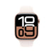 APPLE Watch S10 Cellular 46mm Rose Gold Alu Case with Light Blush Sport Band SM - Смарт часовници<<<Преносими