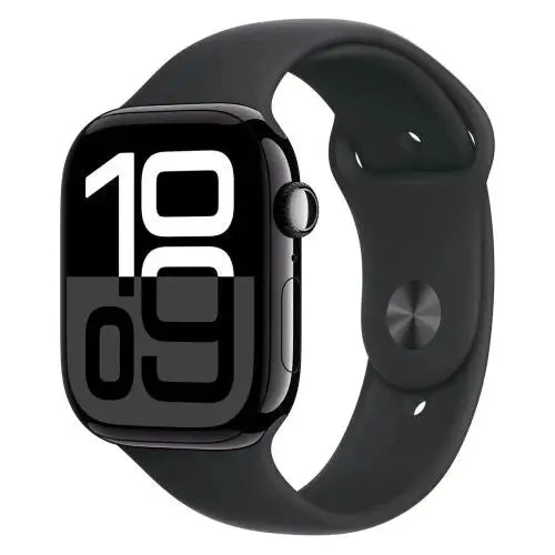 Apple Watch Series 10 GPS 42mm Jet Black Alu Case Black Sport Band S/M EU MWWE3 - Smart